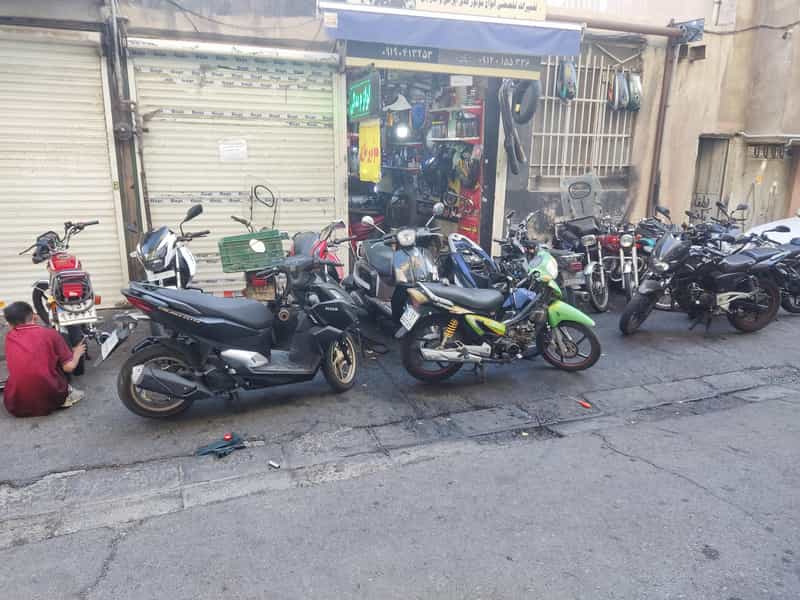 عکس موتور سازی‌ ژاپن سیکلت در دانشگاه علم و صنعت 