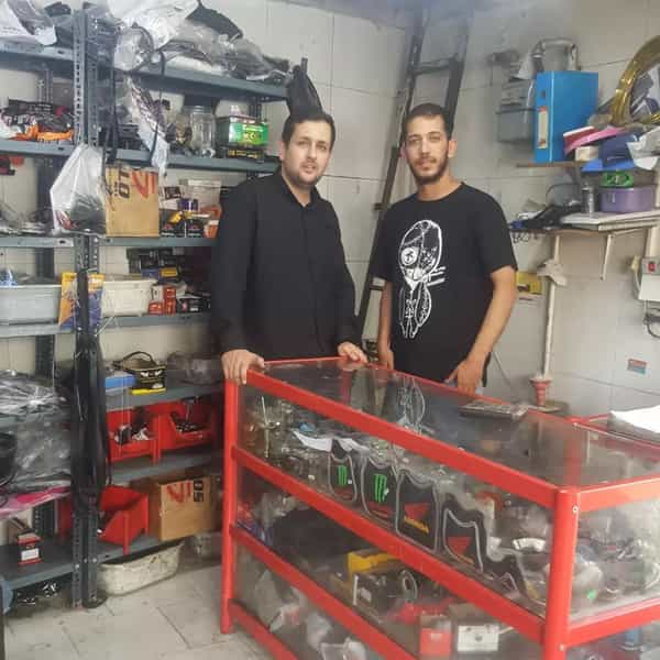 عکس موتورسازی تهران در باغ فیض 