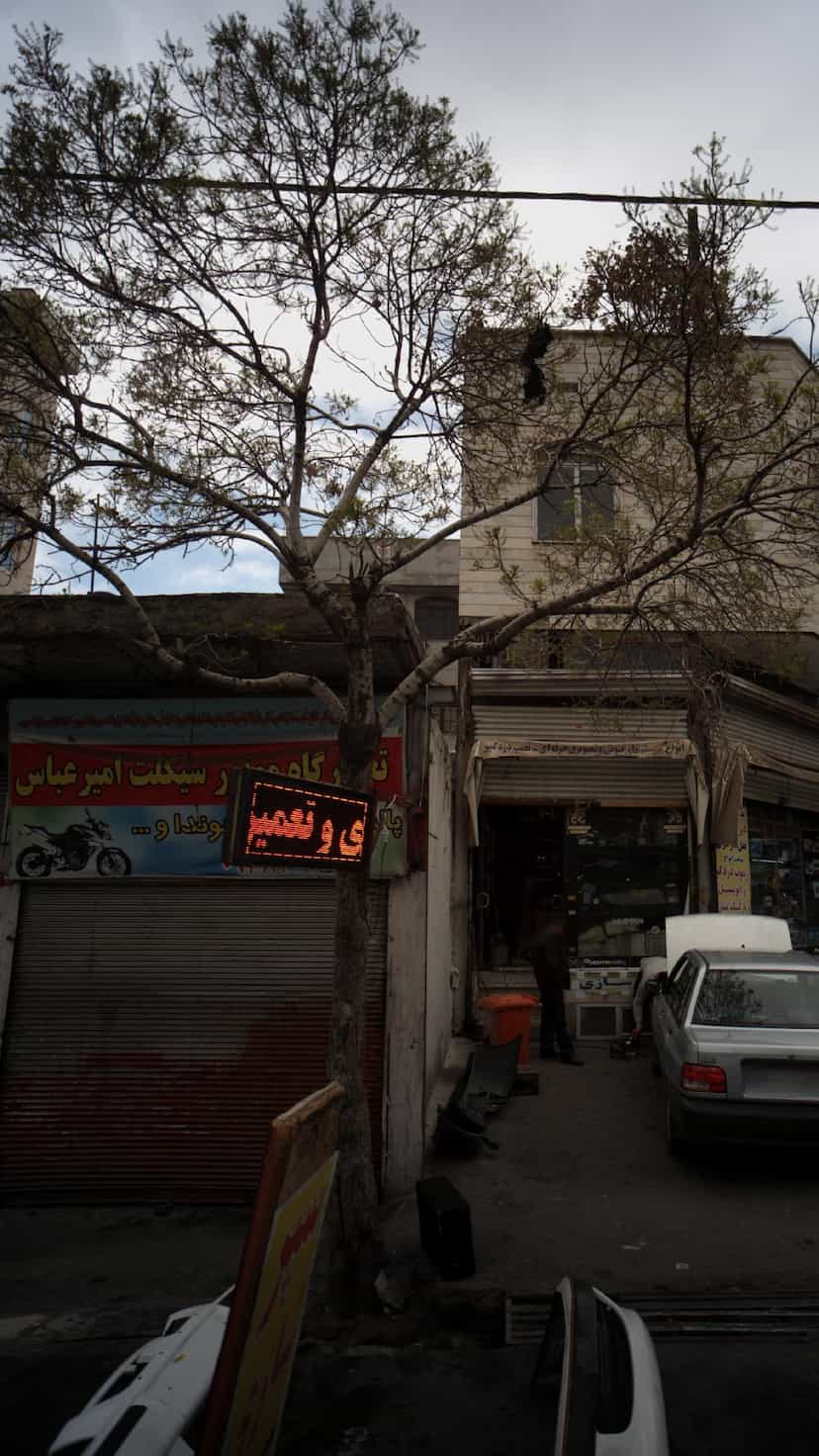 عکس تعمیرگاه موتور سیکلت امیرعباس در خانی آباد نو 