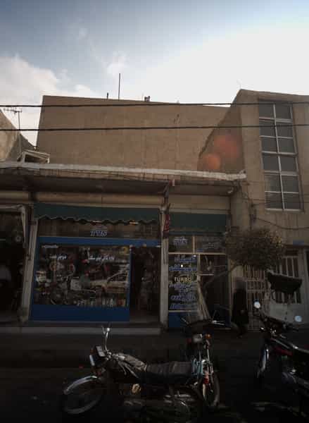 عکس تعمیرگاه موتور سیکلت در افسریه شمالی 