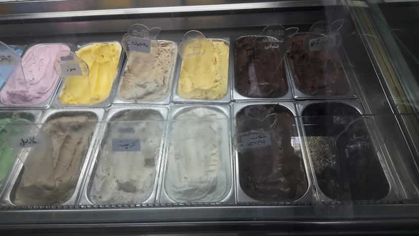 عکس بابا بستنی در نیایش شیراز