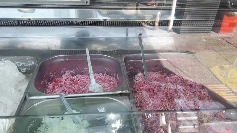 عکس الماس فالوده در خلدبرین شیراز