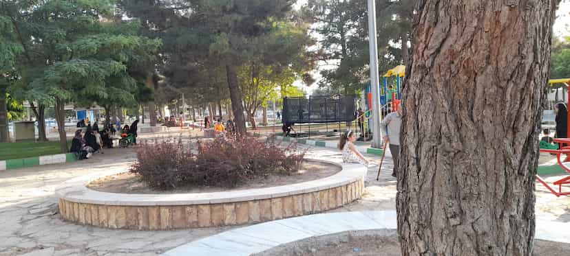 عکس پارک در ویلا کرمانشاه