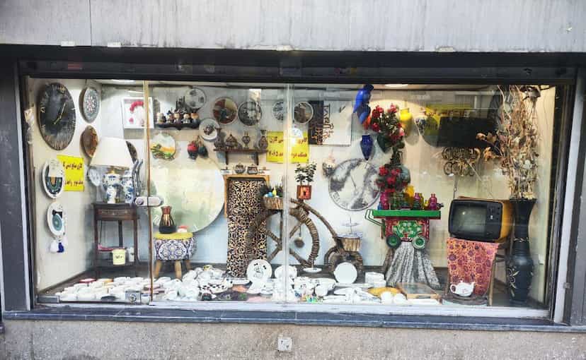 عکس گالری صنایع دستی کارن در ولیعصر تهران