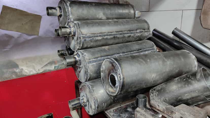 عکس اگزوزسازی باقری در فاز چهار آزادگان نجف آباد