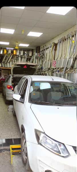 عکس اگزوزسازی باقری در فاز چهار آزادگان نجف آباد