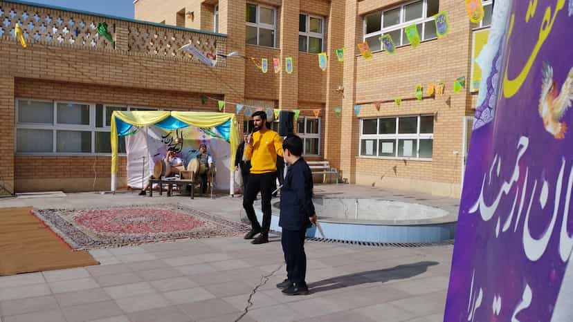 عکس دبستان پسرانه علی ابن ابیطالب (ع) در زید آباد کاشان