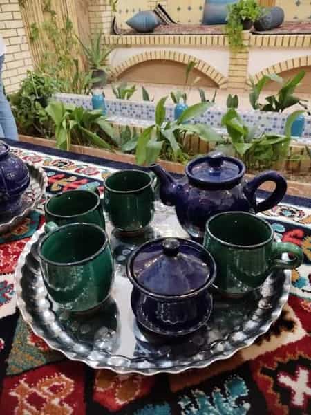 عکس سفره خانه سنتی لمکده در فاز دو شهرک ناجی آباد کاشان