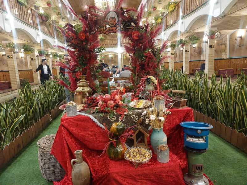 عکس سفره خانه سند باد شعبه ۲ در حیدری کاشان