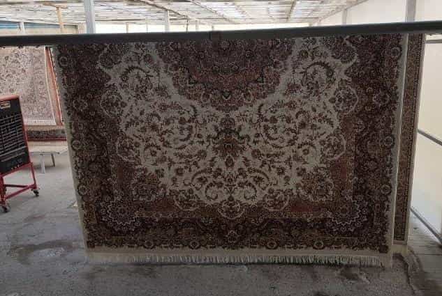 عکس کارگاه قالیشویی برومند در شهر خمینی‌شهر