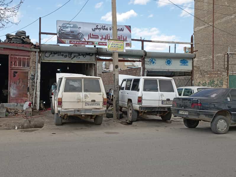 عکس تعمیرگاه مکانیکی برادران ژاپن کار در شهر بوکان