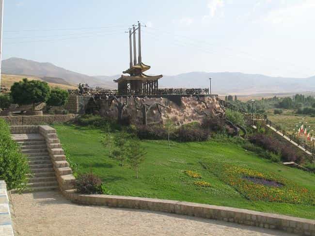 عکس پارک کوثر در شهر سقز