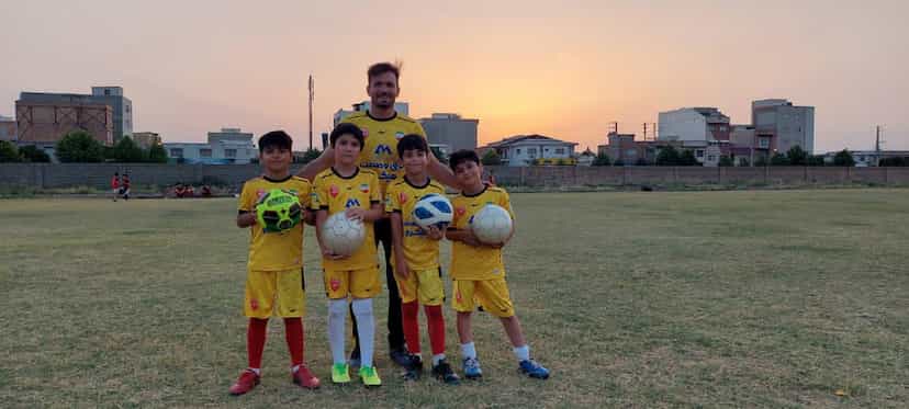 عکس مدرسه فوتبال المپیک شهید نوعی شهرک فرهنگیان گنبد کاووس