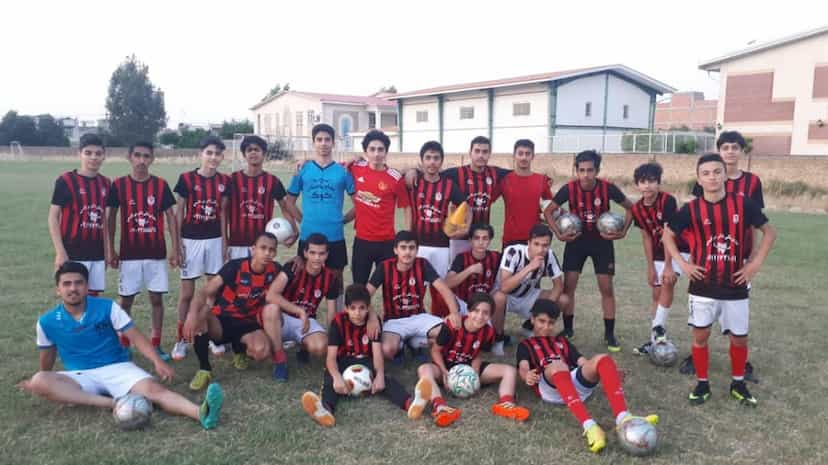 عکس مدرسه فوتبال المپیک شهید نوعی شهرک فرهنگیان گنبد کاووس