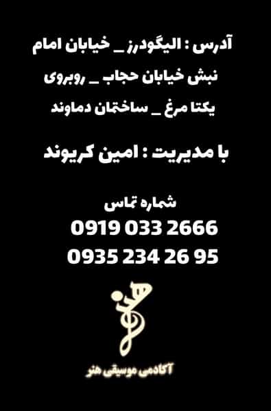 عکس آموزشگاه موسیقی هنر در ساحلی الیگودرز