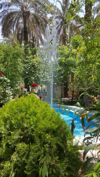 عکس باغ رستوران البرز در صوفی آباد بم