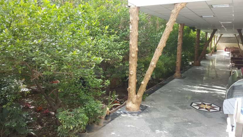 عکس باغ رستوران البرز در صوفی آباد بم