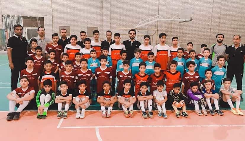 عکس باشگاه و مدرسه فوتبال ولایت در فاز ۵ بندر ماهشهر