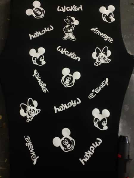 عکس چاپ شلوار قندی در سکینه بانو ورامین