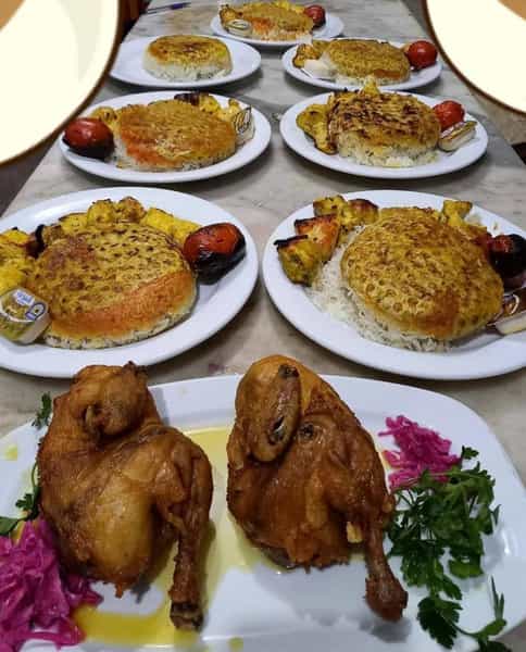 عکس غذا خوری هخامنش در طاهر ابهری ابهر