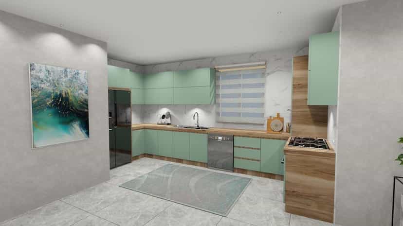 عکس کابینت آشپزخانه ملارد در شهر ملارد