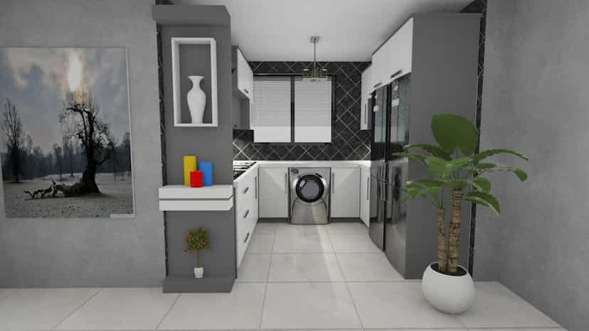 عکس کابینت سازی کلاسیک در سرآسیاب ملارد