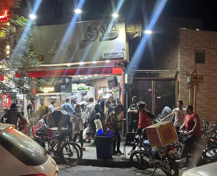 عکس فلافل رجب در نامجو ساوه