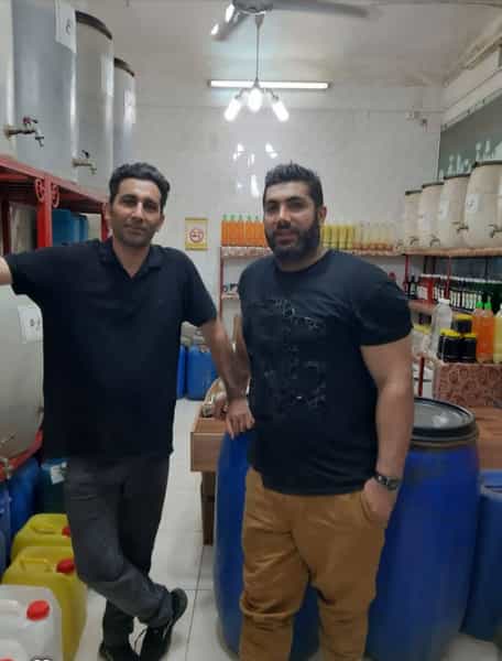 عکس حسین چاروسائی در احمد آباد آبادان