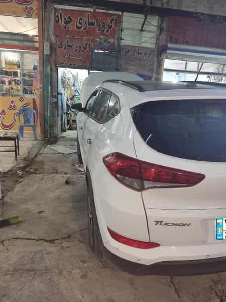 عکس اگزوز سازی جواد در سرویس قنوانی آبادان