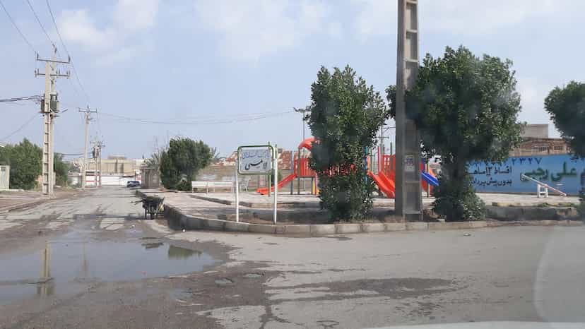 عکس پارک محله ای لام سی در احمد آباد آبادان