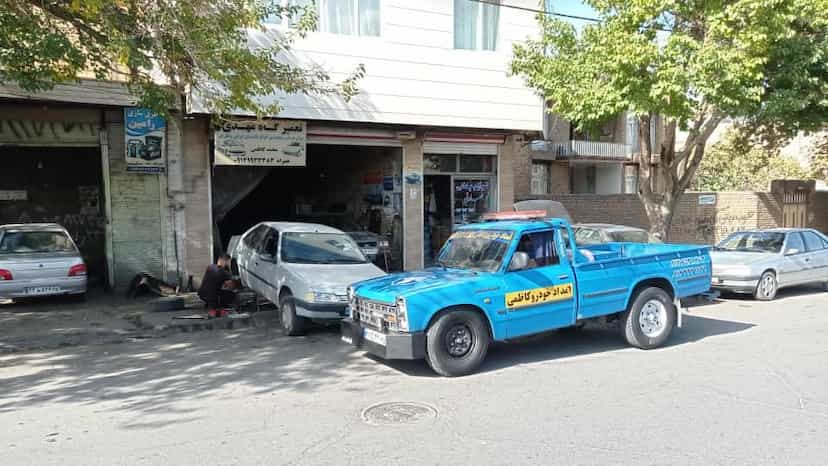 عکس تعمیرگاه وامداد خودرو شبانه روزی کاظمی در قلعه ماندگارانا مرند