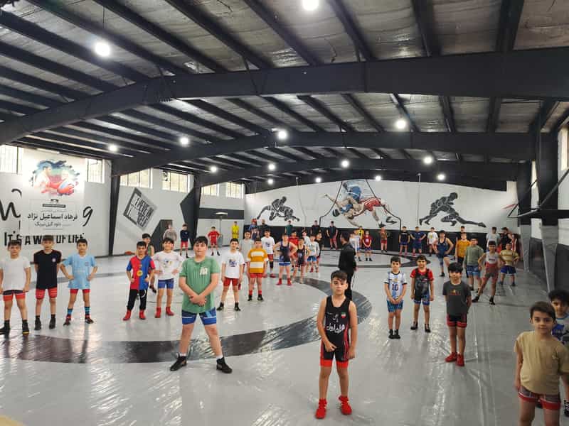 عکس آکادمی کشتی فرهاد اسماعیل نژاد در گردکل نوشهر