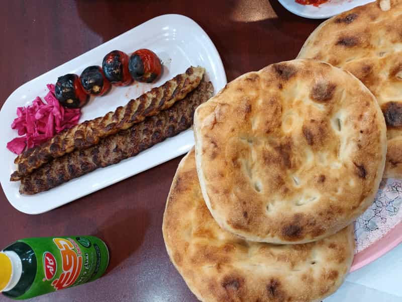 عکس کباب شیپوری در ایزدی فریدون‌کنار
