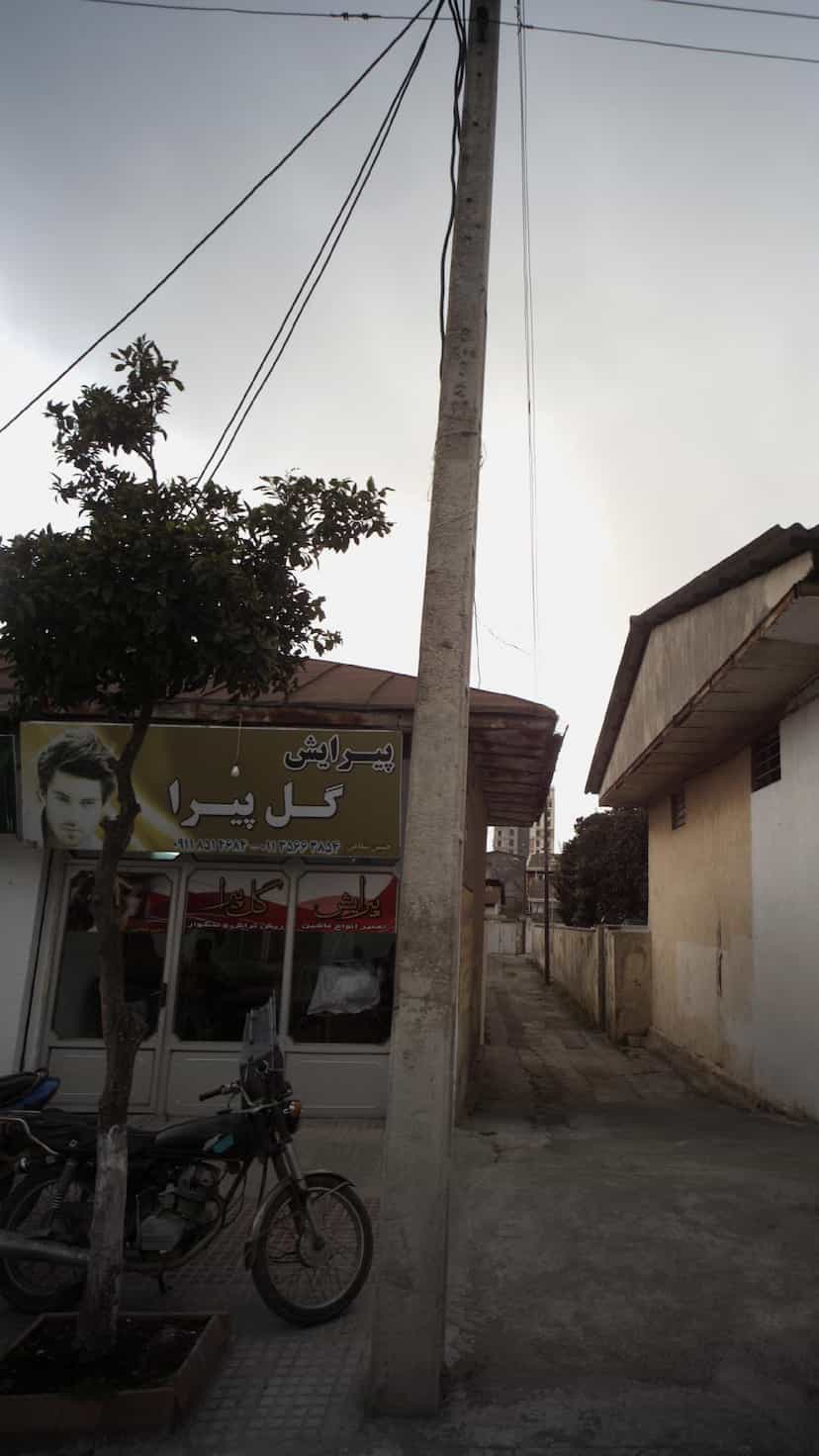 عکس پیرایش گل پیرا کمربندی شمالی فریدون‌کنار