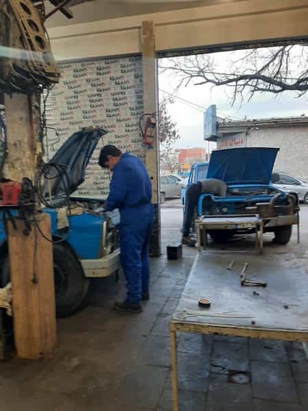 عکس کلینیک نیسان مکانیکی اکبرساز در مدرس قوچان