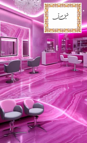 عکس سالن زیبایی عقیق صورتی *vip* در بسیج بروجرد