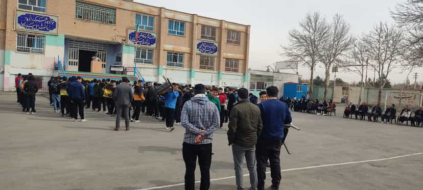 عکس دبیرستان شهید باهنر در شهر نظرآباد