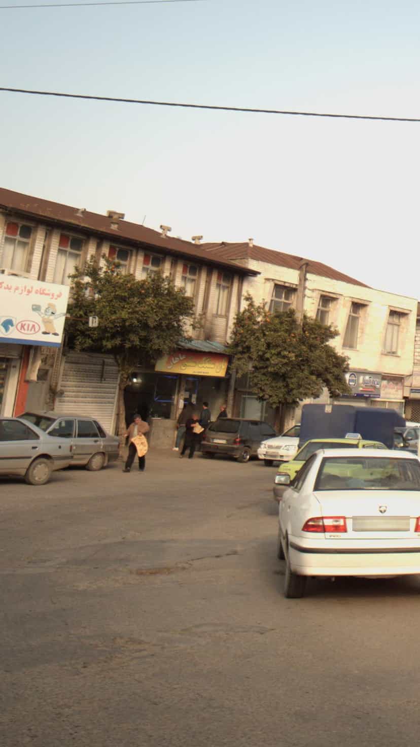 عکس نان سنگک سنتی ماهان در احمدی قائم شهر