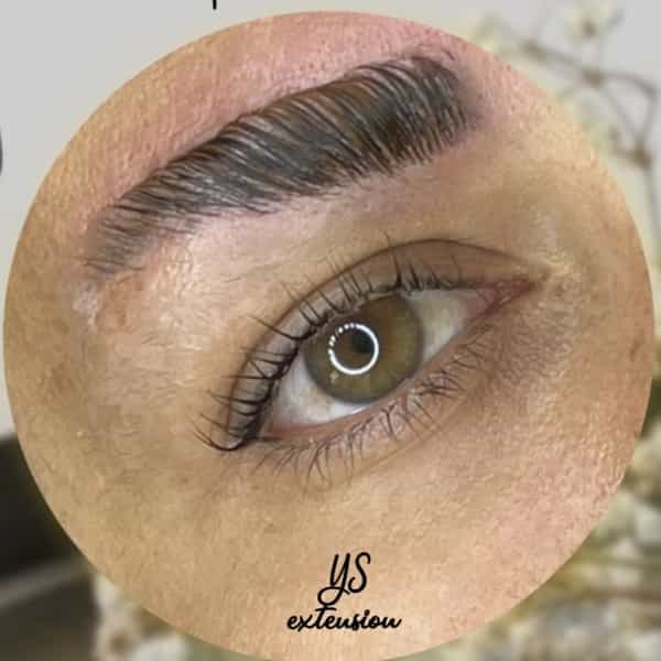 عکس اکستنشن مژه پرند در فاز ۳ پرند