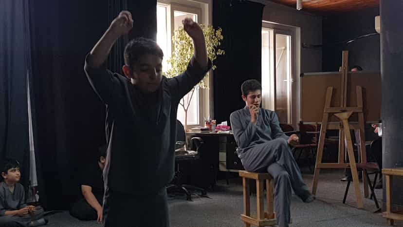 عکس مدرسه تئاتر شهر در امام خمینی قائم شهر