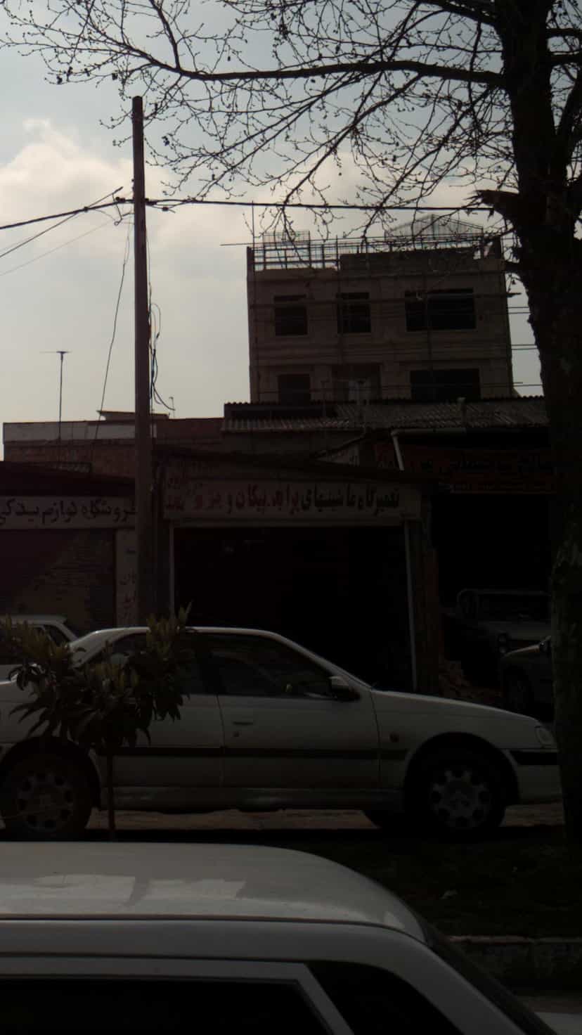 عکس مکانیکی داریوش در یادگار قائم شهر