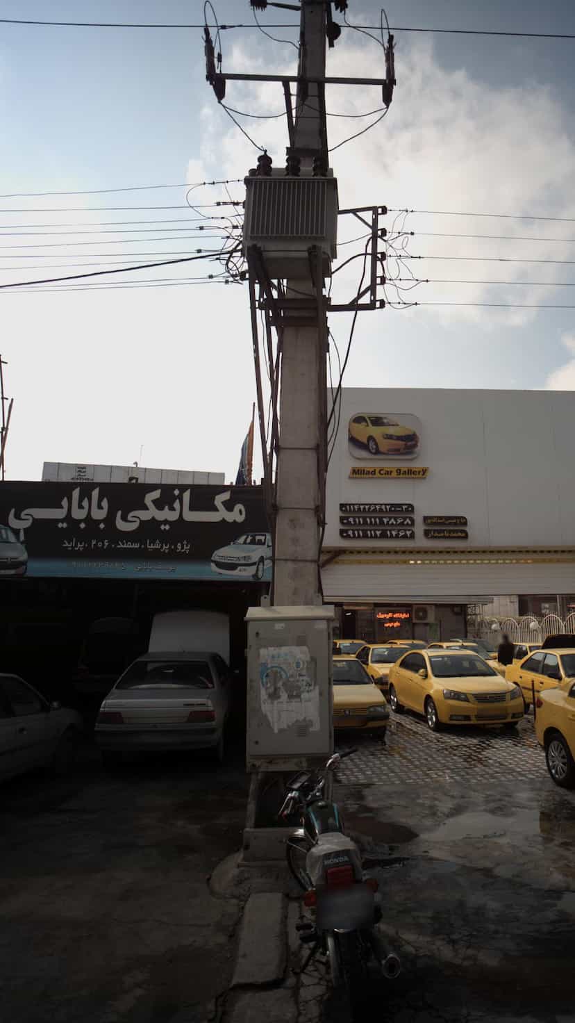 عکس مکانیکی بابایی در اخلاص قائم شهر