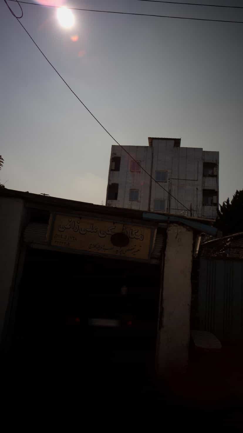 عکس مکانیکی علی زاغی در مولوی قائم شهر