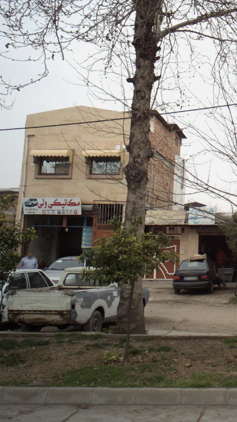 عکس مکانیکی ولی در احمدی قائم شهر