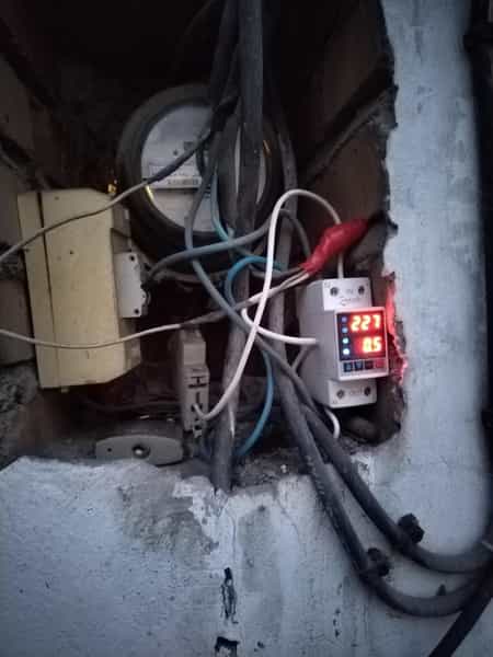 عکس کالای برق نور در شهر قائم شهر