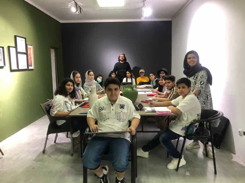 عکس آموزشگاه هنری شاملو در آزادی قائم شهر