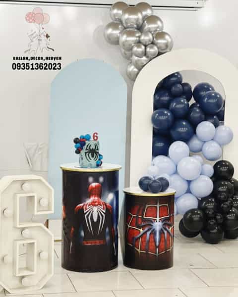عکس تم تولد و بادکنک آرایی هدیه در جویبار قائم شهر