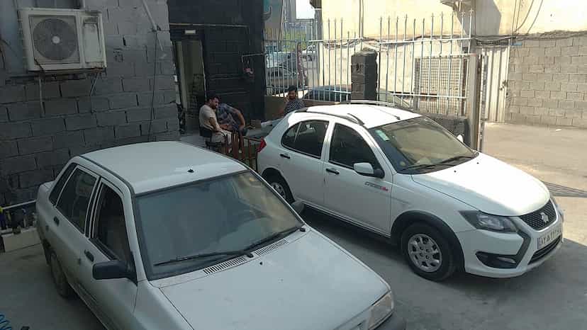 عکس کارواش ایرانمهر در یادگار قائم شهر