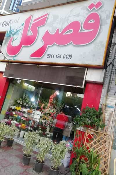 عکس گلفروشی قصر گل در گلستان قائم شهر