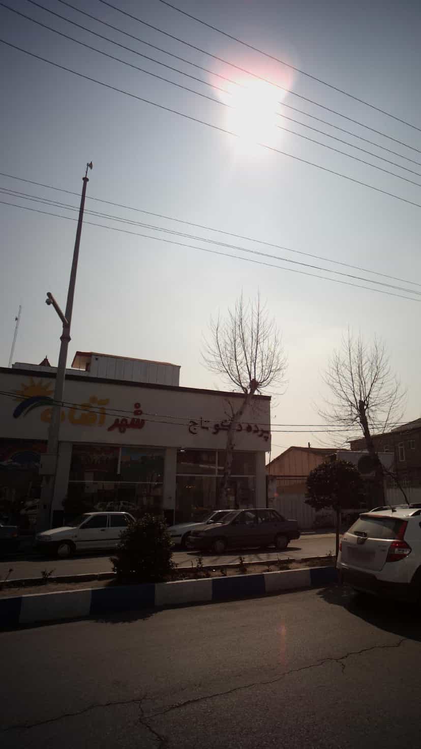 عکس پرده سرای دکو تاج شهر افتاب در نشاط قائم شهر